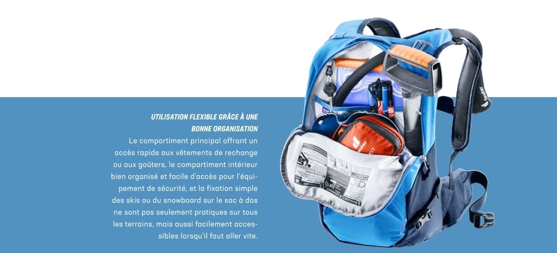フリークライン Deuter ウィンター バックパック - ナンバー 1 の機能